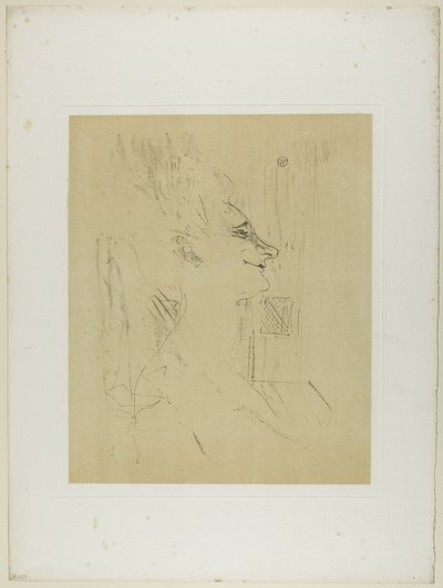 イヴェット・ギルバート—イヴェット・ギルバートのスラード 作： Henri de Toulouse Lautrec