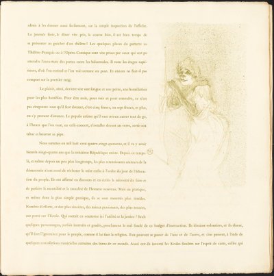 イヴェット・ギルバート 作： Henri de Toulouse Lautrec