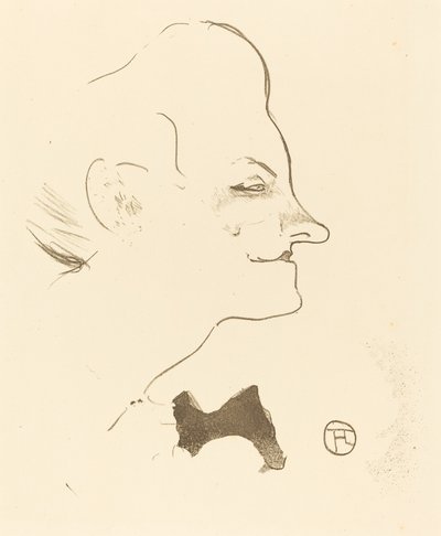 イヴェット・ギルバート 作： Henri de Toulouse Lautrec