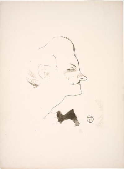 イヴェット・ギルバート 作： Henri de Toulouse Lautrec