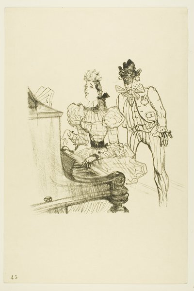 ザンブーラ・ポルカ 作： Henri de Toulouse Lautrec