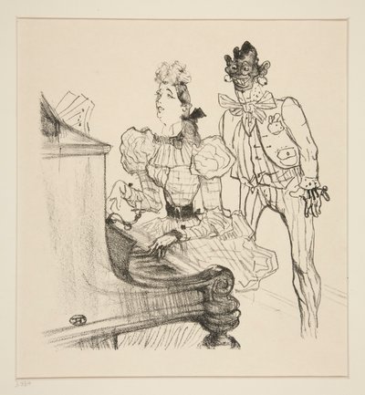ザンブーラ・ポルカ 作： Henri de Toulouse Lautrec