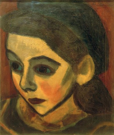 ブルトンの少女 作： Henri Victor Gabriel Le Fauconnier