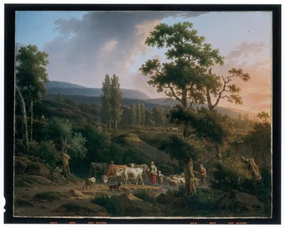 一組の風景 作： Henricus Josephus Antoniessen