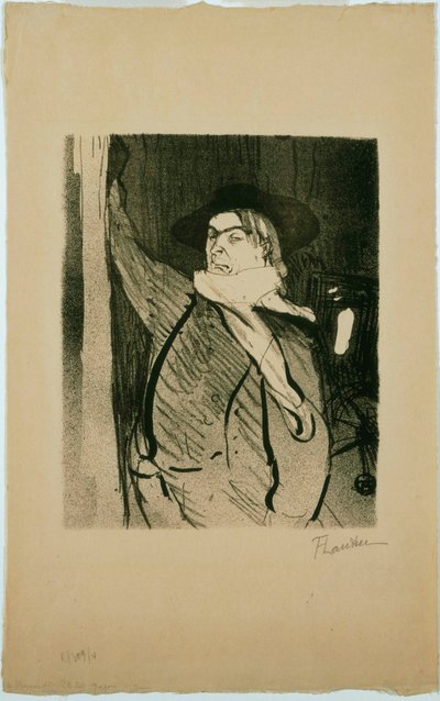 アリスティド・ホオジロ 作： Henri de Toulouse Lautrec
