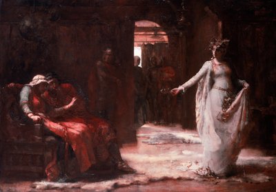 オフィーリア、1890 作： Henrietta Rae