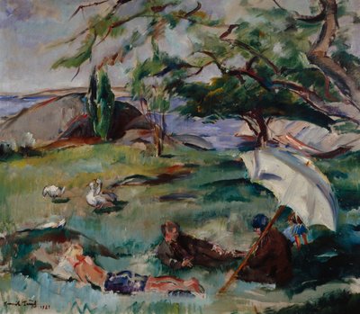 人のいる夏の風景 作： Henrik Lund