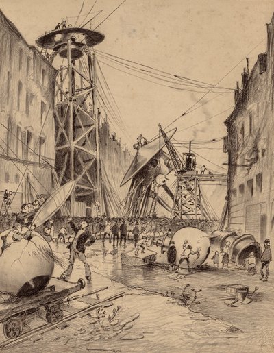 火星の戦争機械を解剖する人間 作： Henrique Alvim Correa