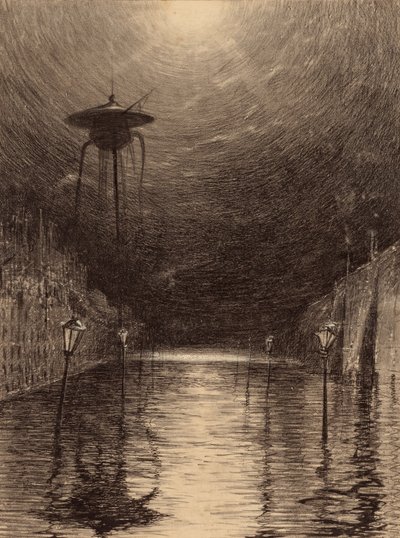 テムズ川の火星機械 作： Henrique Alvim Correa