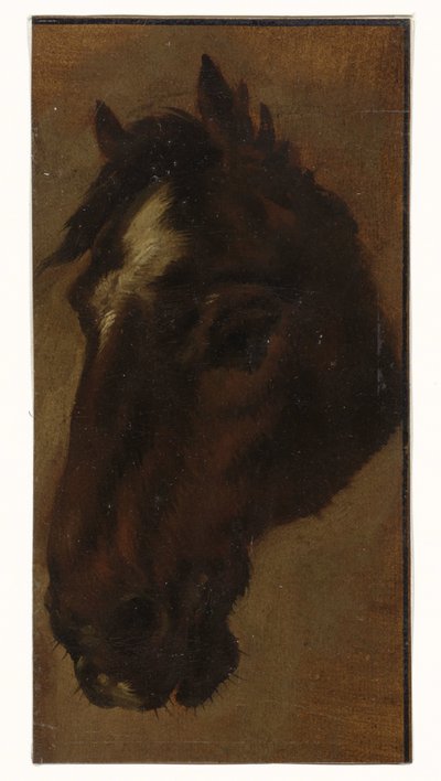 馬の頭 作： Henriëtte Ronner