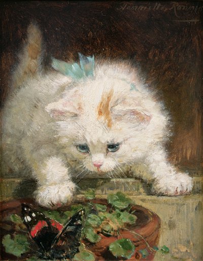 誘惑 作： Henriëtte Ronner Knip