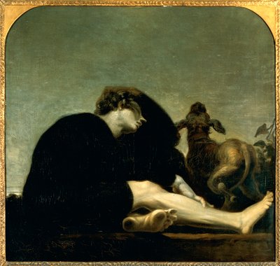 夜明けの寂しさ 作： Johann Heinrich Füssli