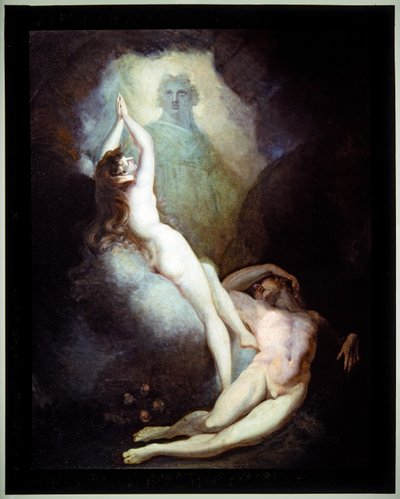 イヴの創造（油彩・キャンバス） 作： Henry (1741 1825) Fuseli