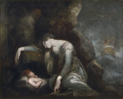 セリフォスのダナエとペルセウス 作： Henry (1741 1825) Fuseli