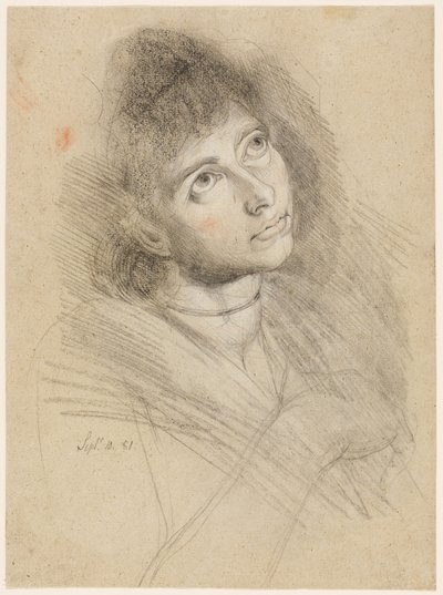 女性の肖像（マーサ・ヘス） 作： Henry (1741 1825) Fuseli