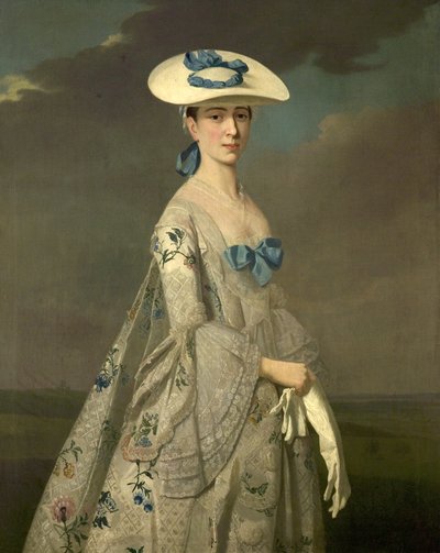 ミス・ディクシー、1750～55年頃（キャンバスに油彩） 作： Henry (attr.to) Pickering