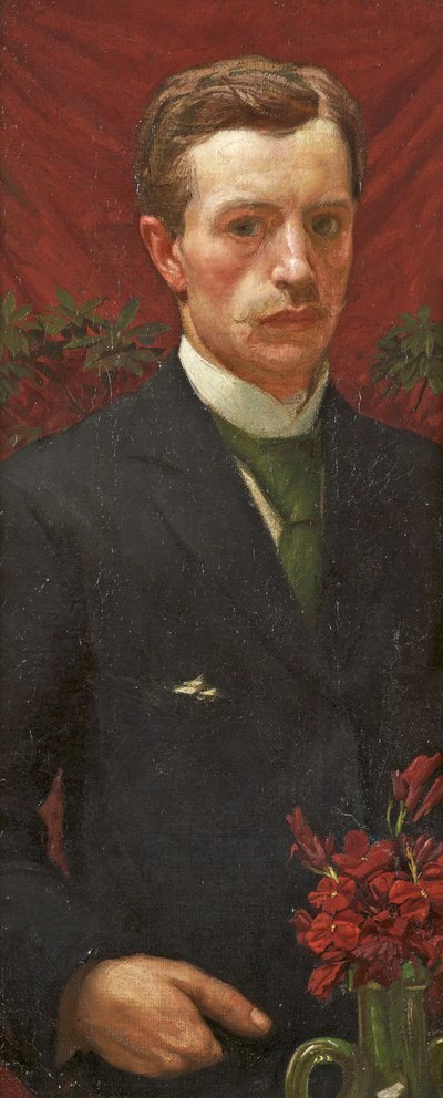 自画像、1890年頃 作： Henry A. 1868 1940 Payne