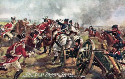 キングスドラグーンガード、カトー、1794年4月25日 作： Henry A. Payne