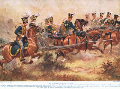 王立馬砲、1910年頃 作： Henry A. Payne