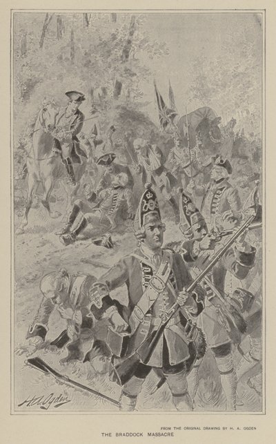 ブラドック虐殺 作： Henry Alexander Ogden