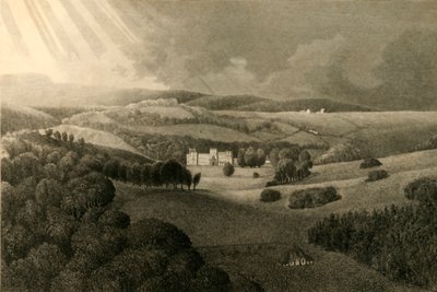 「ウェストディーン ハウス」、1835 年。 作： Henry Alexander Ogg
