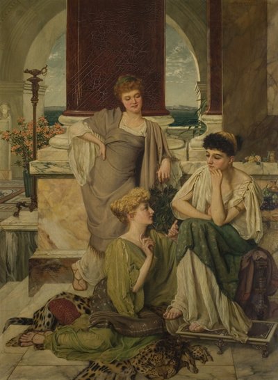 議論、19世紀後半 作： Henry Baynton