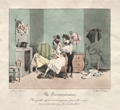 行政税関: 余分な 作： Henry Bonaventure Monnier