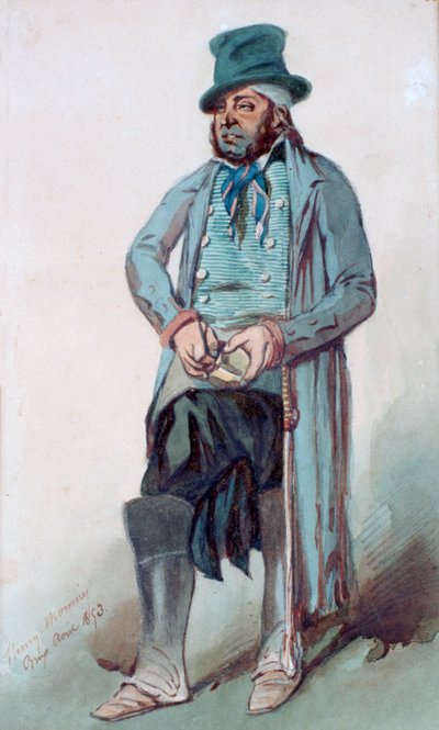 キャラクター、1853 作： Henry Bonaventure Monnier