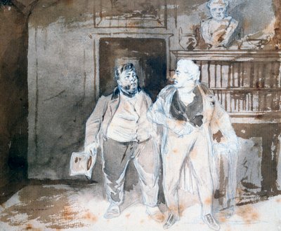 2文字、c1825-1877 作： Henry Bonaventure Monnier