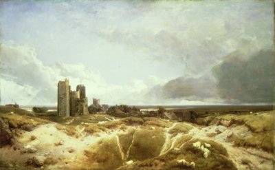 オーフォード城、1856 作： Henry Bright