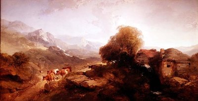 ウェールズの風景 作： Henry Bright