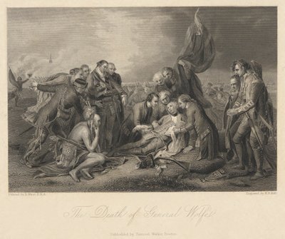 ウルフ将軍の死 作： Henry Bryan Hall I