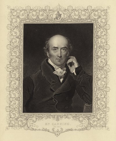 カニング氏、1827年 作： Henry Bryan I Hall