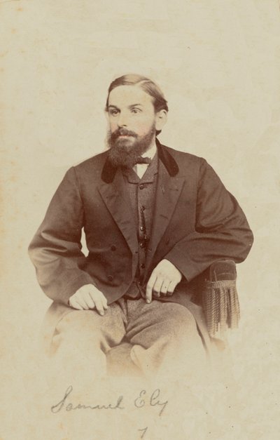 サミュエル・イーリーの肖像画、1862～1869年。 作： Henry C. Phillips