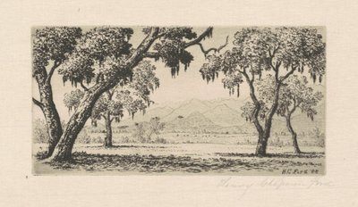 カリフォルニアの風景 作： Henry Chapman Ford