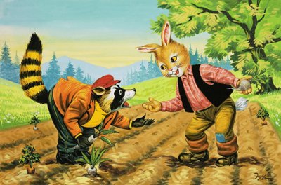 ブレアウサギ 作： Henry Charles Fox