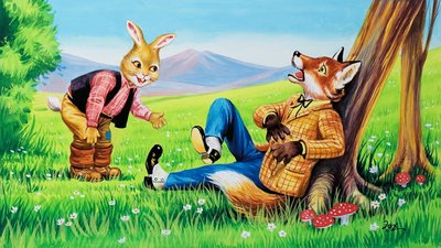 ブレアウサギとブレアフォックス 作： Henry Charles Fox