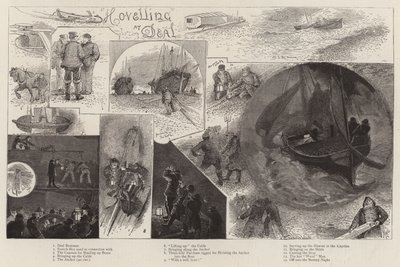 ディールでのホベリング 作： Henry Charles Seppings Wright