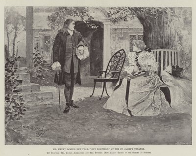 セントジェームズシアターでのヘンリージェームス氏の新劇、ガイドンビル 作： Henry Charles Seppings Wright