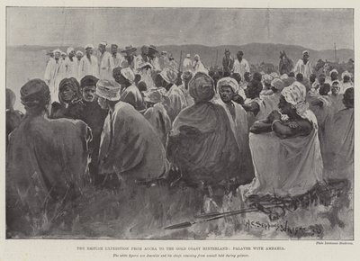 アクラからゴールドコーストヒンターランドまでのイギリス遠征、パララとアムラヒア 作： Henry Charles Seppings Wright