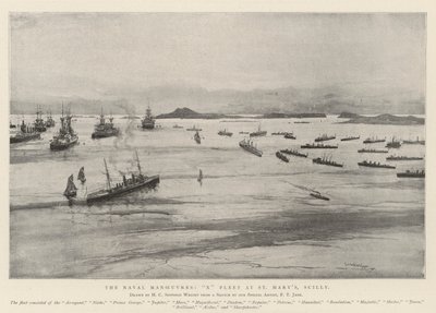 海軍操縦、セントメアリーズ、シリーのX艦隊 作： Henry Charles Seppings Wright