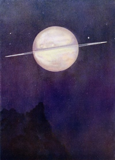 惑星土星 作： Henry Charles Seppings Wright