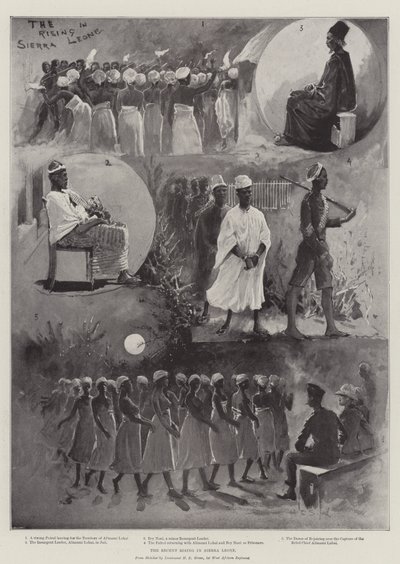 シエラレオネの最近の上昇 作： Henry Charles Seppings Wright