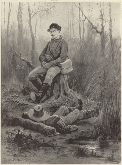 スペインとアメリカの戦争 作： Henry Charles Seppings Wright