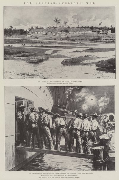 スペインとアメリカの戦争 作： Henry Charles Seppings Wright