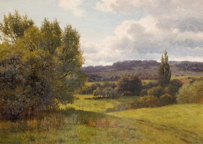 木のある風景、1931年。 作： Henry Cheadle