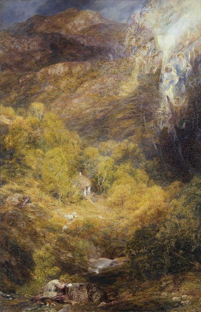 懺悔者の夢羊飼いの夢 作： Henry Clarence Whaite