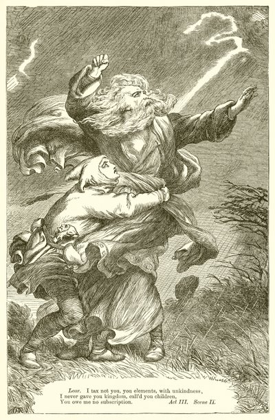 リア王 作： Henry Courtney Selous