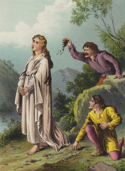 Prejudice、Illwill and Godlyman（chromolitho） 作： Henry Courtney Selous