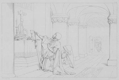 ウォルタースコット卿によると、ロバートブルースの生涯からのエピソード 作： Henry Courtney after Selous